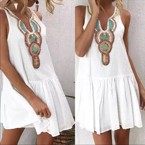 Super Cute Bohemian summer Dress 🌸 - Picture 2 of 8